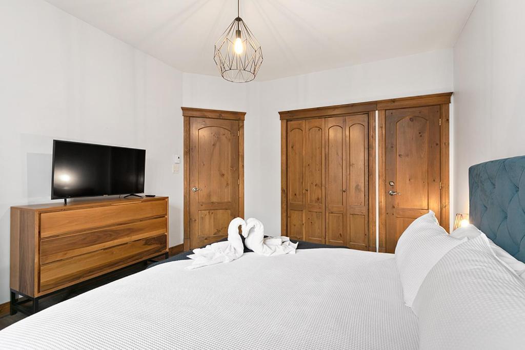 شقة Le Manoir 106-7 By Escapades Tremblant مونت تريمبلانت المظهر الخارجي الصورة