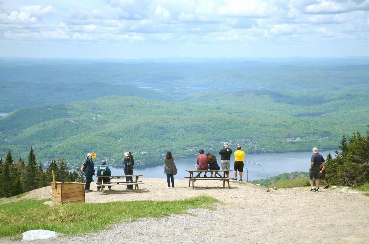 شقة Le Manoir 106-7 By Escapades Tremblant مونت تريمبلانت المظهر الخارجي الصورة