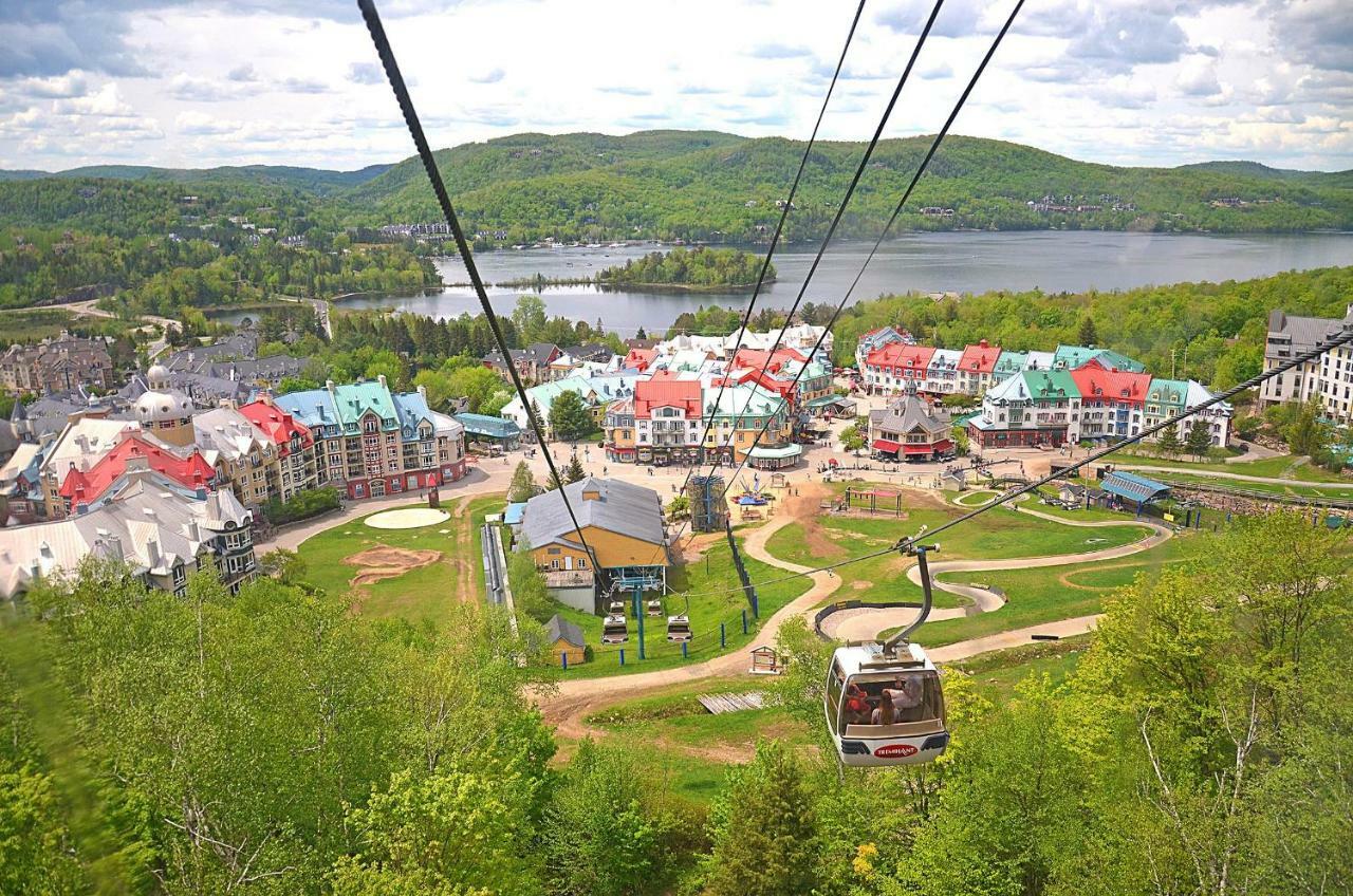 شقة Le Manoir 106-7 By Escapades Tremblant مونت تريمبلانت المظهر الخارجي الصورة