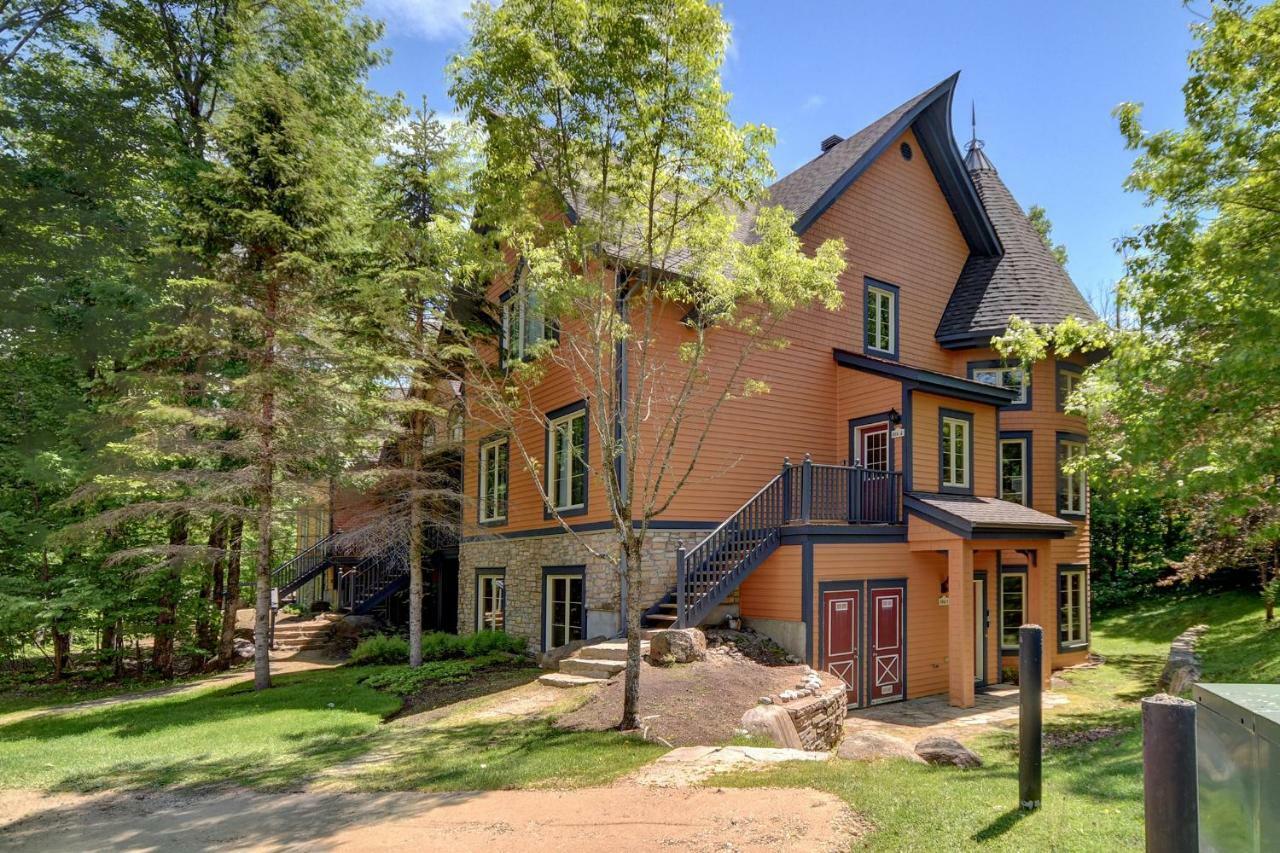 شقة Le Manoir 106-7 By Escapades Tremblant مونت تريمبلانت المظهر الخارجي الصورة